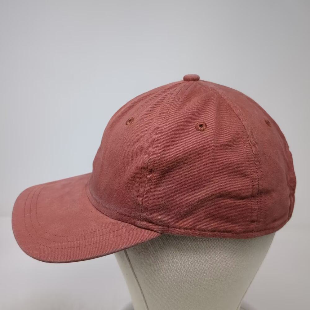 Universal Thread Red Baseball Cap One Size Cotton Adjustable Slideback Hat - Picture 3 of 9